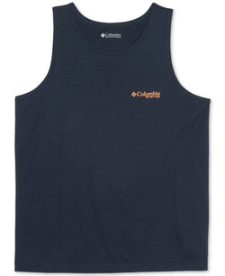 Columbia Performance Fishing Gear Logo Graphic Tank Top - Navy columbia navy thumbnail 2