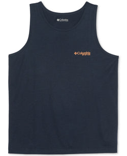 Columbia Performance Fishing Gear Logo Graphic Tank Top - Navy columbia navy thumbnail 2