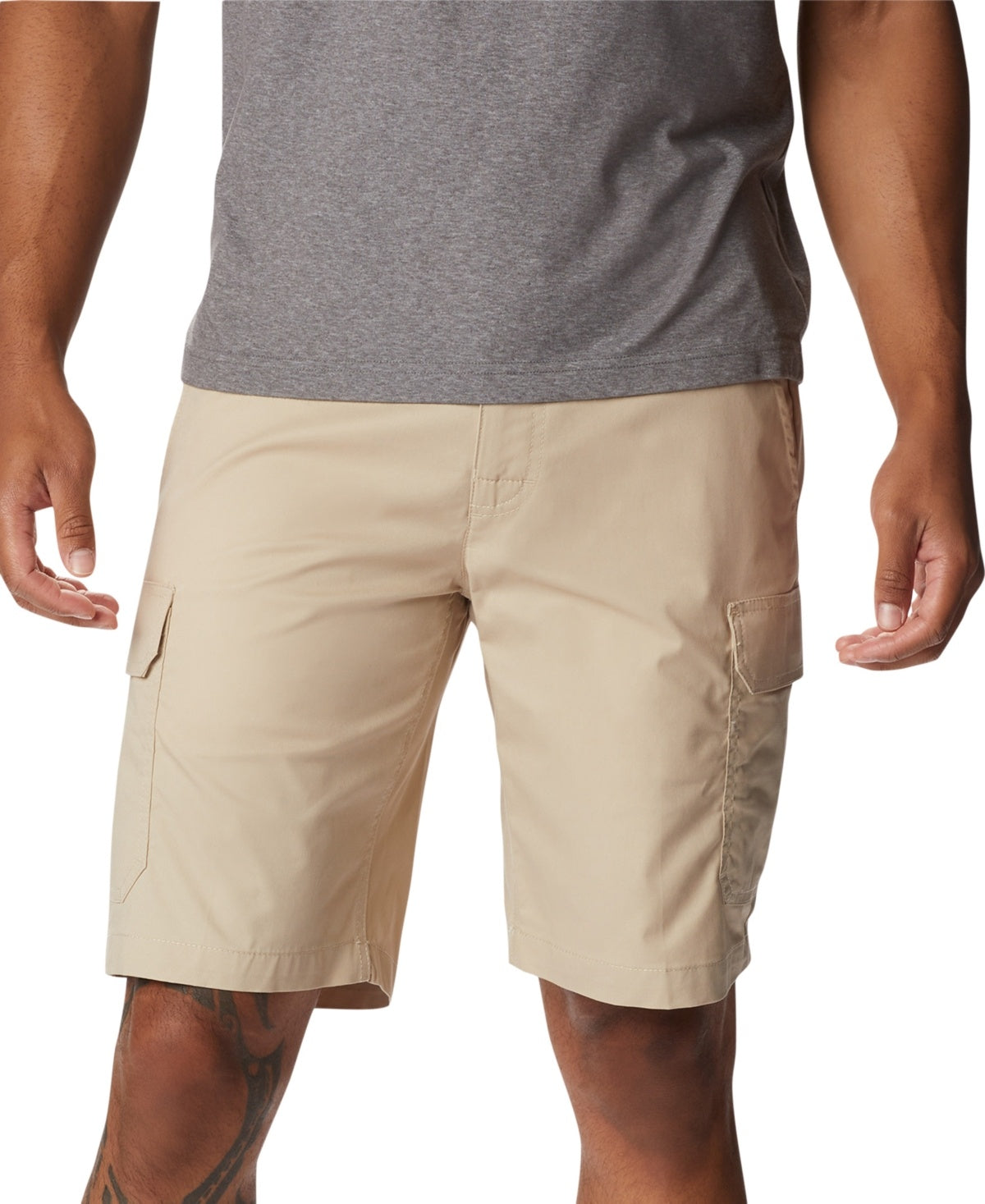 Columbia Rapid Rivers Comfort Stretch Cargo Shorts - Ancient Fossil