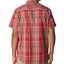 Columbia Rapid Rivers II Short Sleeve Shirt Red Plaid