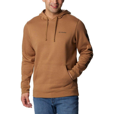 Columbia Sportswear Trek Hoodie Delta/Csc Sleeve Logo 2X - - Longsleeve Outdoor Tops at Academy Sports