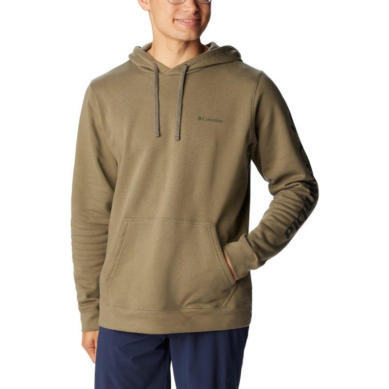 Columbia Sportswear Trek Hoodie Stone Green/Csc Sleeve Logo X - - Longsleeve Outdoor Tops at Academy Sports
