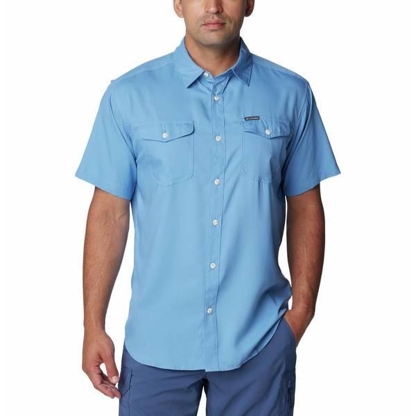 Columbia Sportswear Utilizer II Solid Short Sleeve Shirt Skyler X - - Outdoor Graphic Tees at Academy Sports