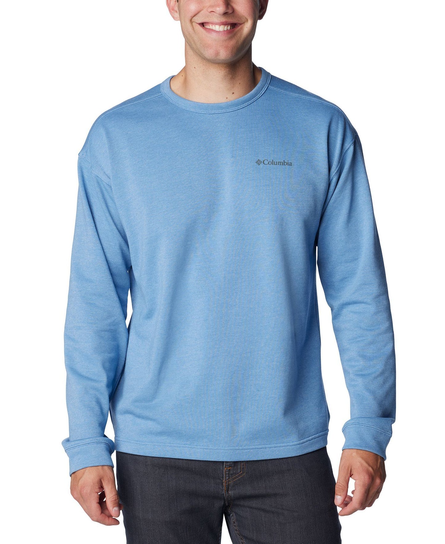 Columbia Twisted Creek Knit Long-Sleeve Logo Shirt