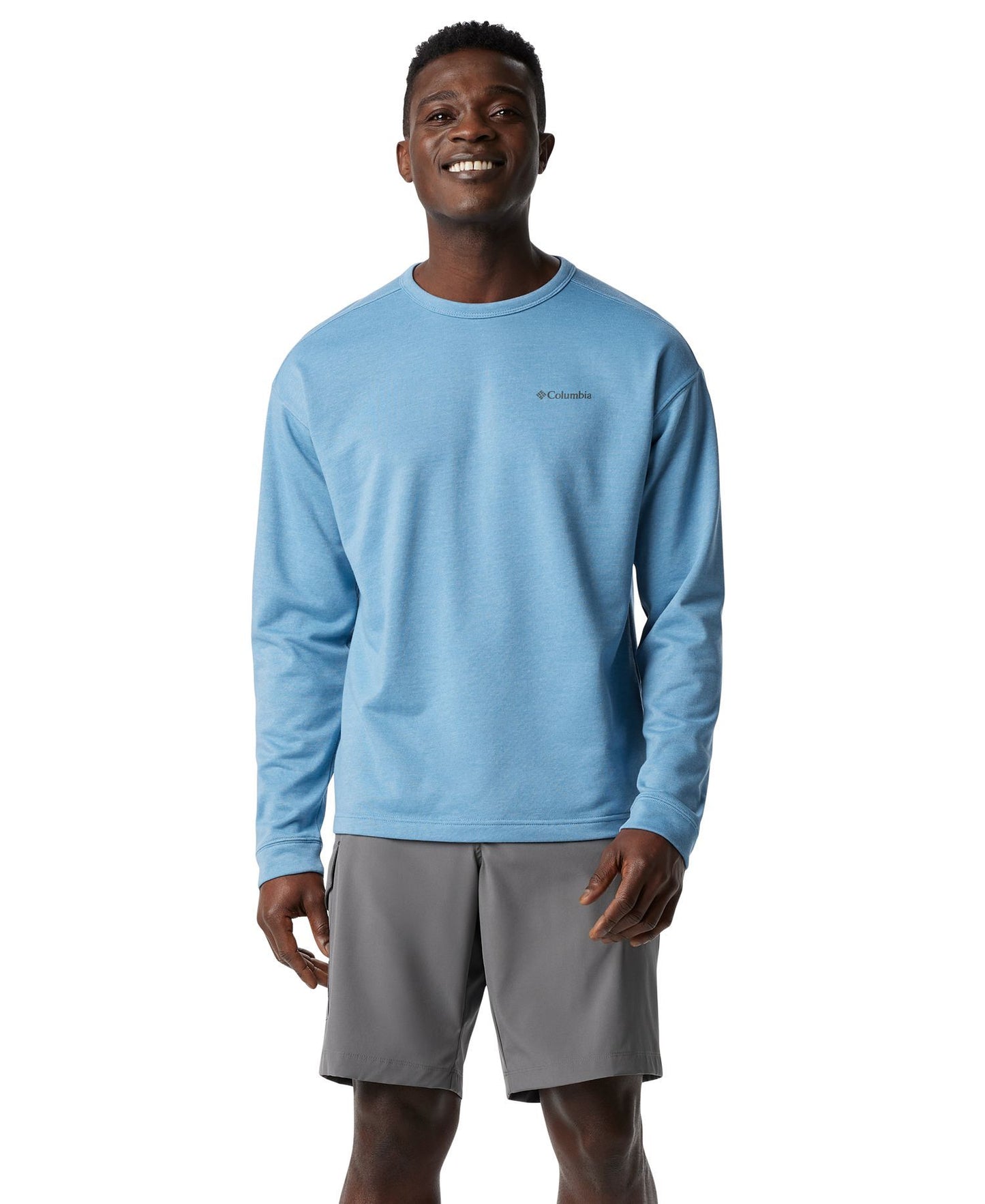 Columbia Twisted Creek Knit Long-Sleeve Logo Shirt