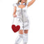 Coquette Silver Sin in Tin Costume