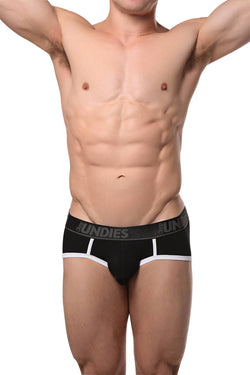 DAMAGED! CheapUndies Black Touch Brief thumbnail 2