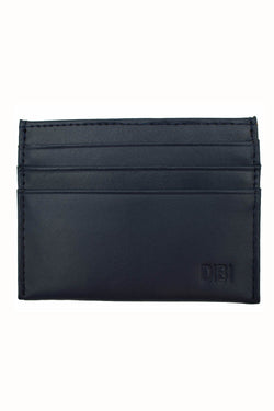 DIBI Blue Denim Slim Leather Wallet thumbnail 1