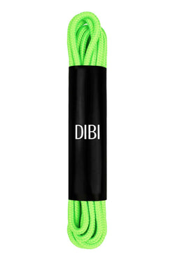 DIBI Bright-Green Dress Shoelaces w/ Silver Aglets thumbnail 1