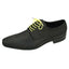 DIBI Bright-Yellow Dress Shoelaces w/ Silver Aglets