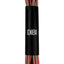 DIBI Green/Raspberry Striped Dress Shoelaces w/ Gold Aglets