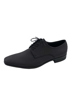DIBI Solid-Black Dress Shoelaces w/ Black Aglets thumbnail 3