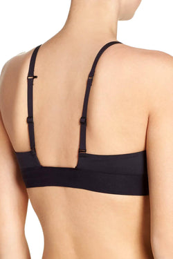 DKNY Black Convertible Classic Cotton Bralette thumbnail 3
