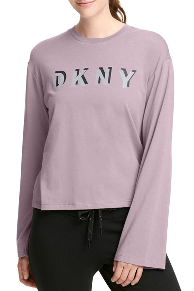 DKNY Sport Static Relaxed Modal Logo Bell Sleeve T-Shirt