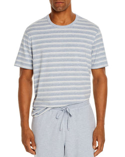 Daniel Buchler Striped Lounge Tee Blue thumbnail 1