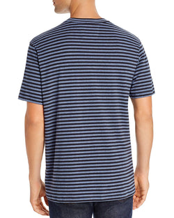Daniel Buchler Striped Tee Navy Stripe thumbnail 2