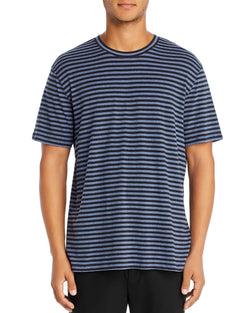 Daniel Buchler Striped Tee Navy Stripe thumbnail 3