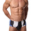 Danny Miami Wild Blue Print Swim Brief