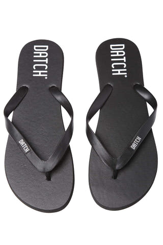 Datch Black Flip Flops