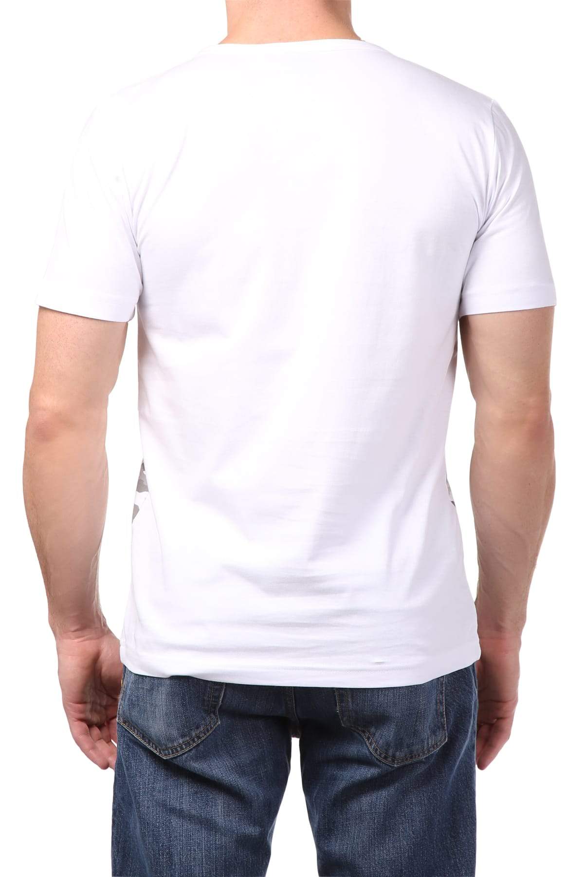 Datch White Palm Camo Tree T-Shirt
