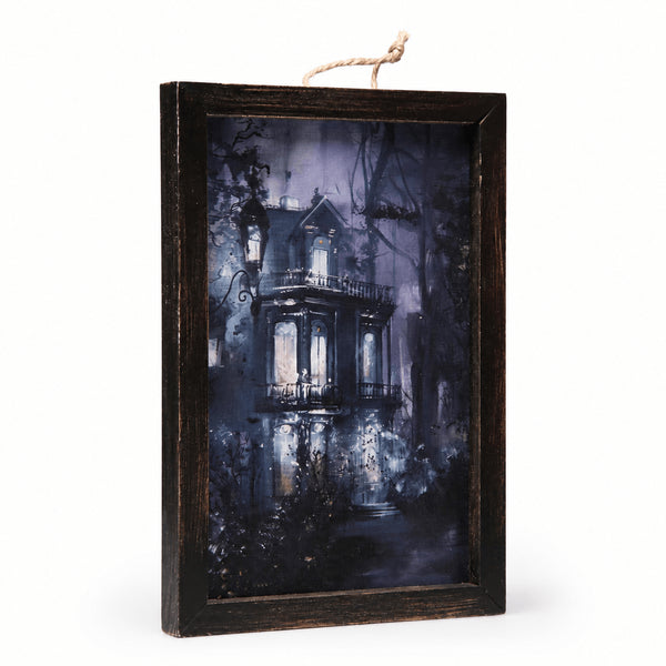 Dead Regency Haunted Mansion Framed Wall Décor