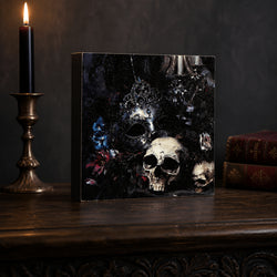 Dead Regency Skull & Masquerade Tabletop Decor Square thumbnail 4