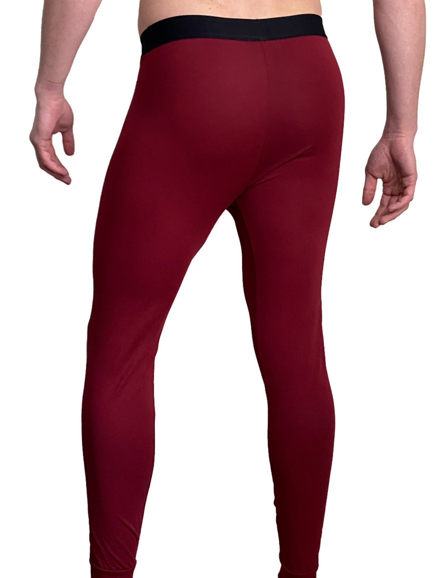Dirt Squirrel Burgundy Long John