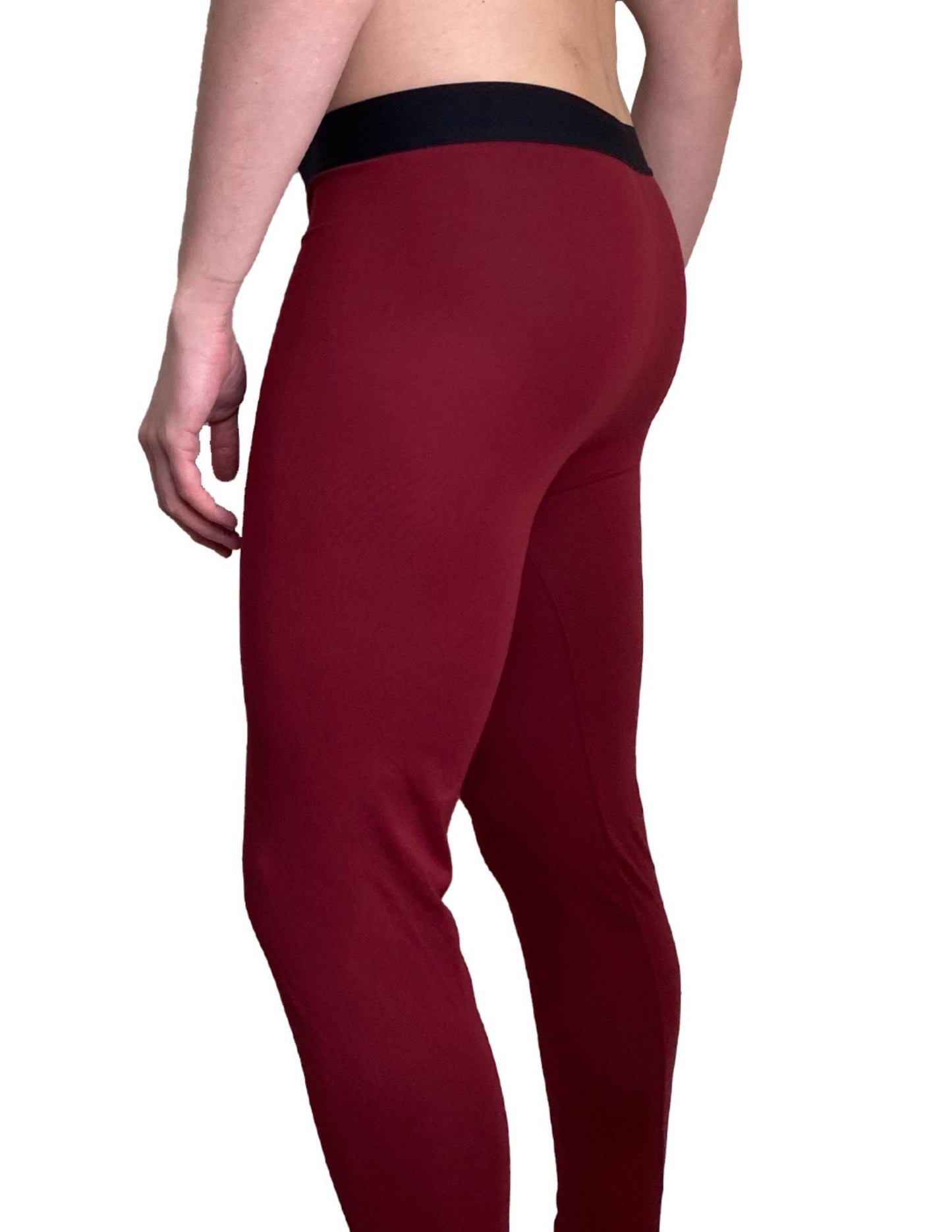 Dirt Squirrel Burgundy Long John