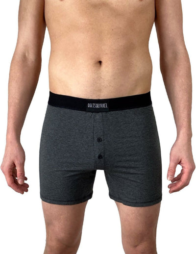 Dirt Squirrel Dark Grey Boxer Short