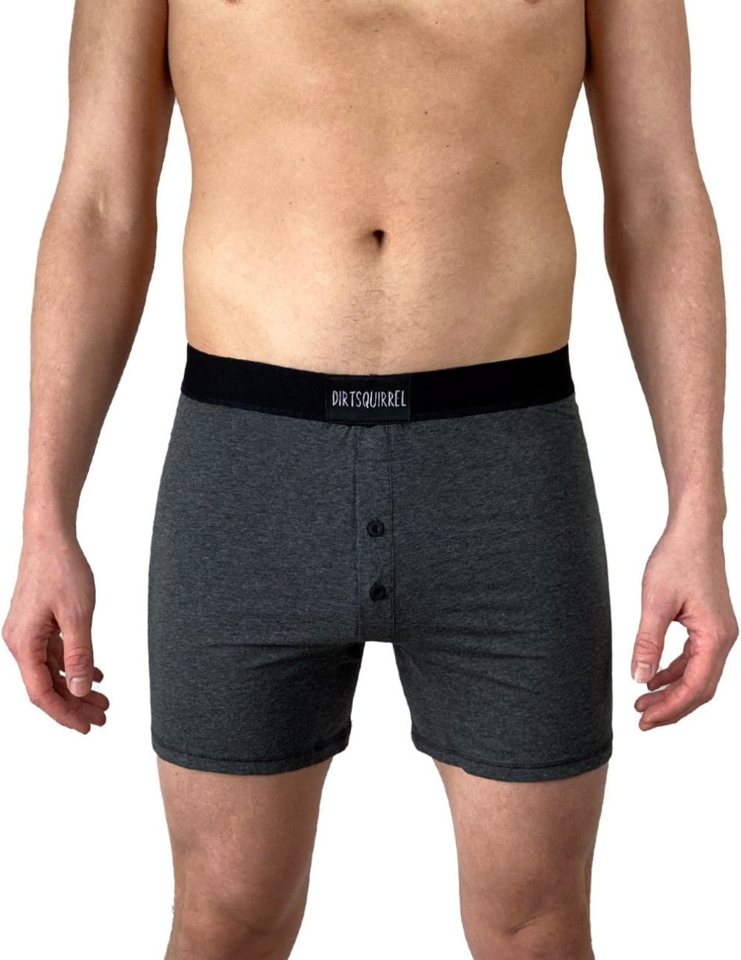 Dirt Squirrel Dark Grey Boxer Short