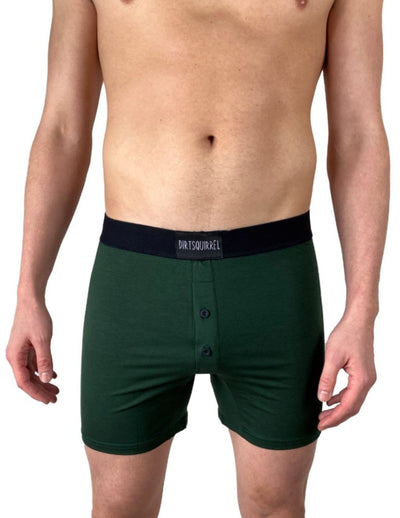 Dirt Squirrel Forest Green Boxer Short