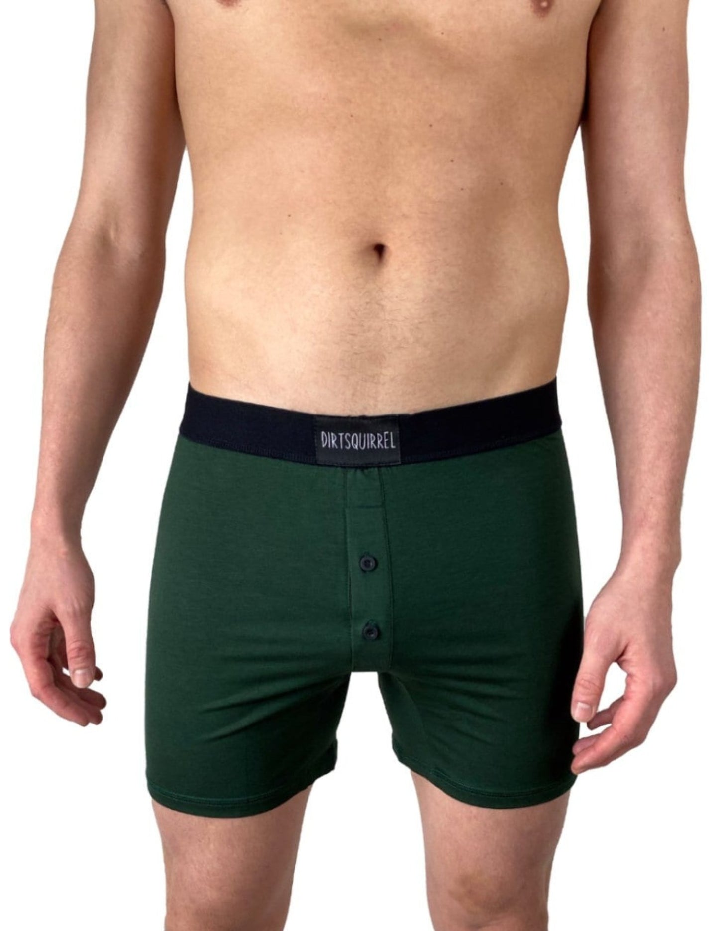 Dirt Squirrel Forest Green Boxer Short