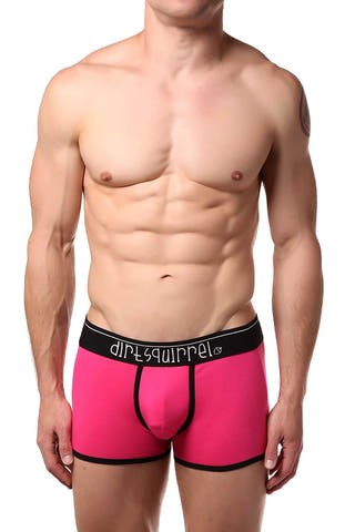 Dirt Squirrel Hot Pink Boxer Brief
