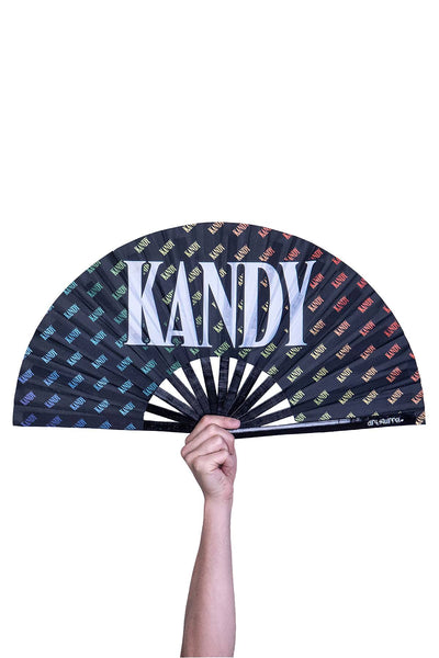 Dirt Squirrel KANDY Bamboo Snapping Fan