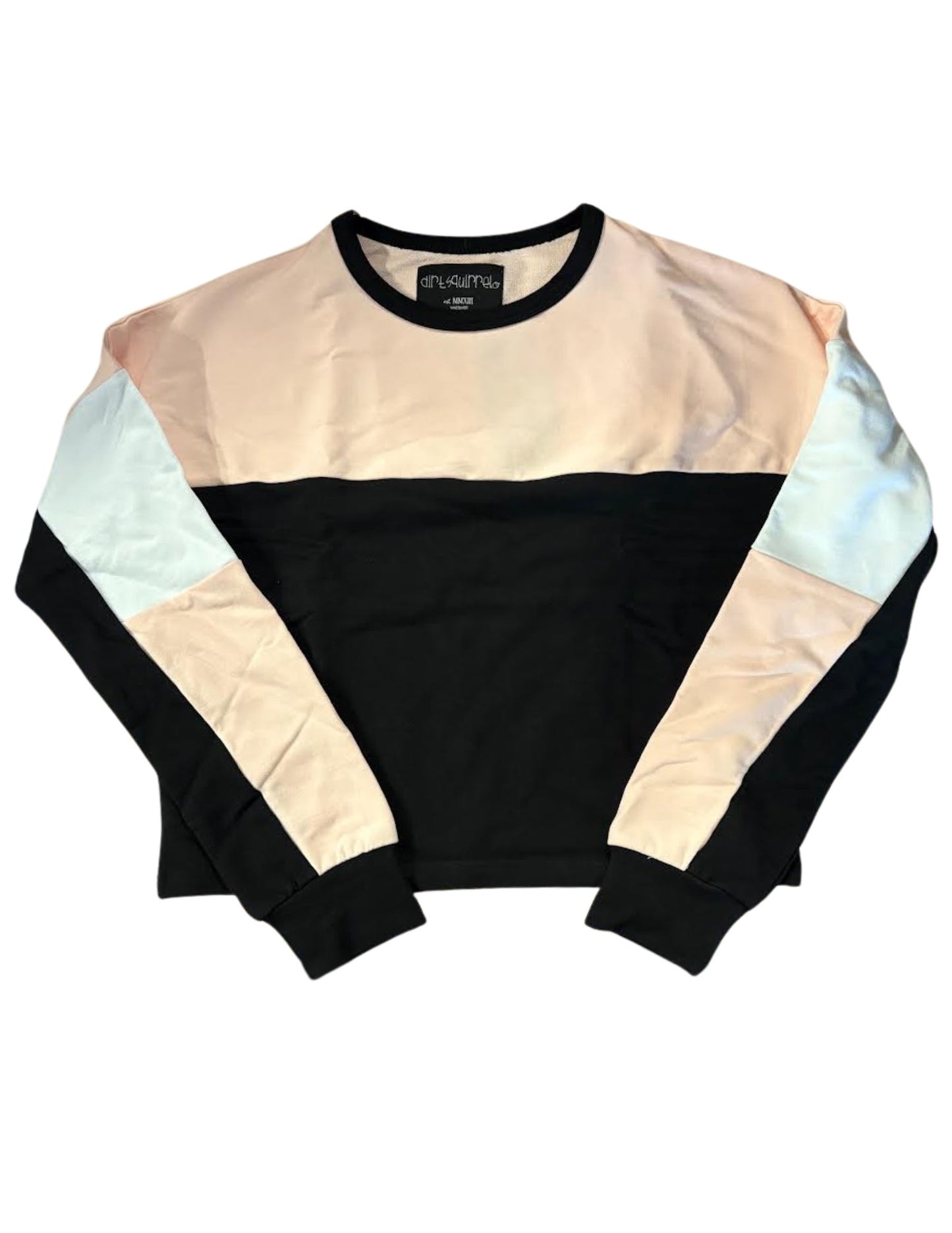 Dirt Squirrel Pink Moto Crop Top