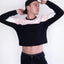 Dirt Squirrel Pink Moto Crop Top