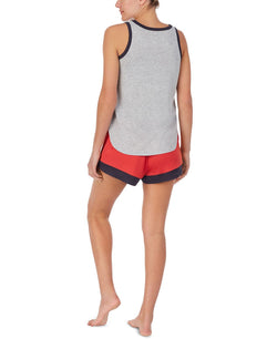 Disney Cruella Tank Top & Shorts Pajama Set Grey htr thumbnail 4