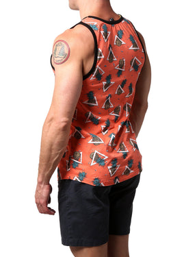 Distortion Bold Coral Pineapple AOP Tank Top thumbnail 2