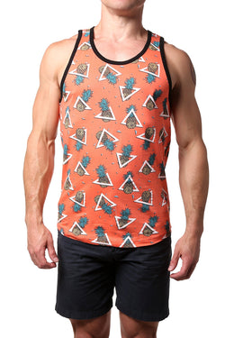 Distortion Bold Coral Pineapple AOP Tank Top thumbnail 1