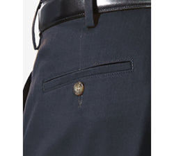 Dockers Comfort Relaxed Fit Khaki Stretch Pants Navy thumbnail 3