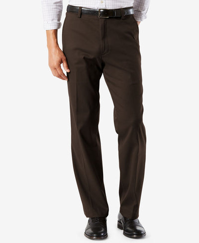 Dockers Easy Classic Fit Khaki Stretch Pants Coffee Bean