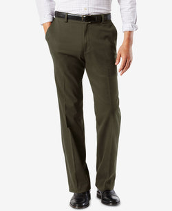 Dockers Easy Classic Fit Khaki Stretch Pants Olive Grove thumbnail 1