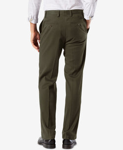 Dockers Easy Classic Fit Khaki Stretch Pants Olive Grove thumbnail 3