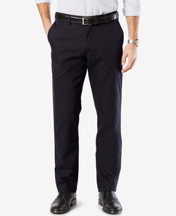 Dockers ' Signature Lux Cotton Straight Fit Stretch Khaki Pants Navy thumbnail 1