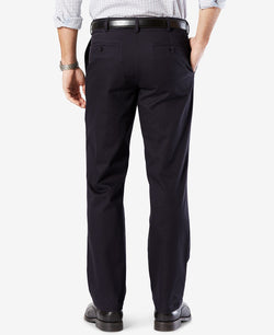 Dockers ' Signature Lux Cotton Straight Fit Stretch Khaki Pants Navy thumbnail 3