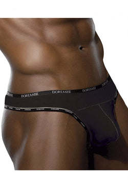 Doreanse Men's Underwear 1216-BLK Naked Thong Color Black thumbnail 2