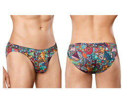 Doreanse Men's Underwear 1217-PRN Groovy Bikini Color Printed thumbnail 1