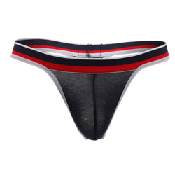 Doreanse Men's Underwear 1218-NVY Metro Thong Color Navy Blue thumbnail 4