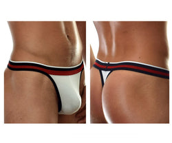 Doreanse Men's Underwear 1218-WHT Metro Thong Color White thumbnail 1