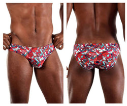 Doreanse Men's Underwear 1243-PRN Pop Art Bikini Color Printed thumbnail 1